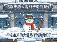 这泼天的大雪终于轮到我们了！